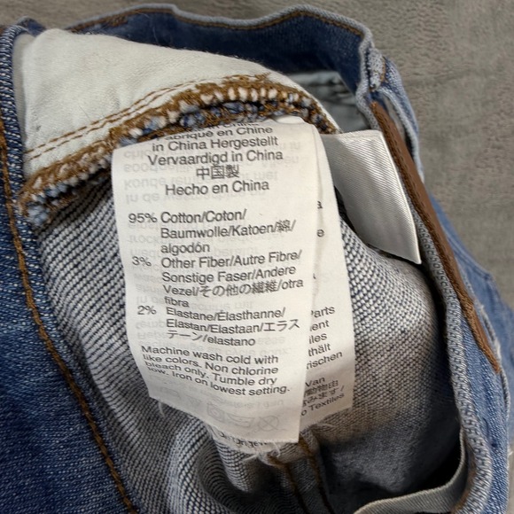 Madewell High Rise Skinny Jeans Women's Size 24 Blue Denim Pants - Picture 5 of 8